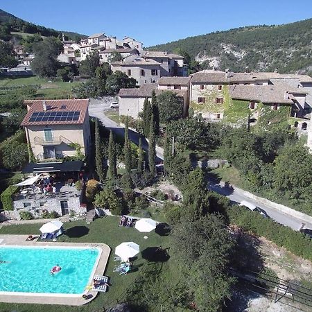 Agriturismo Roccagelli Vallo di Nera Eksteriør billede