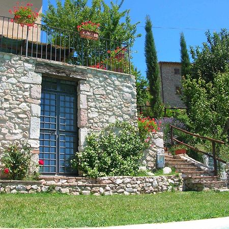 Agriturismo Roccagelli Vallo di Nera Eksteriør billede