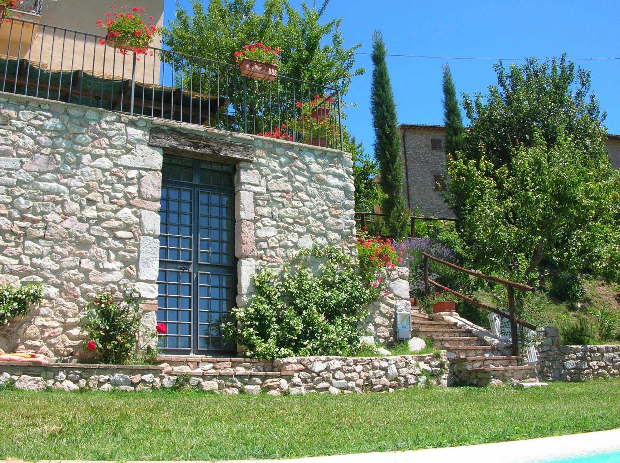Agriturismo Roccagelli Vallo di Nera Eksteriør billede