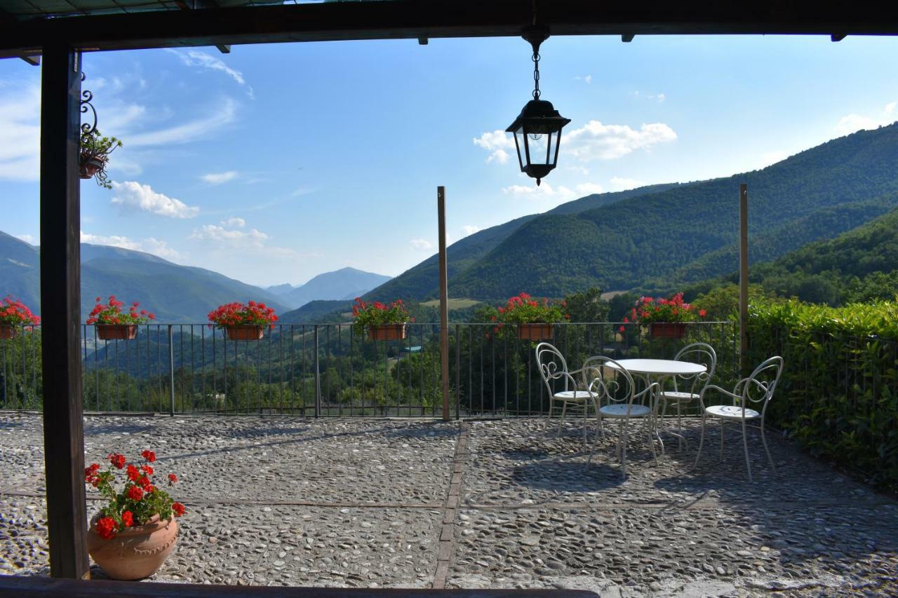 Agriturismo Roccagelli Vallo di Nera Eksteriør billede